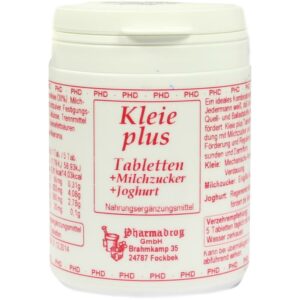 KLEIE PLUS Weizenkleie Tabletten