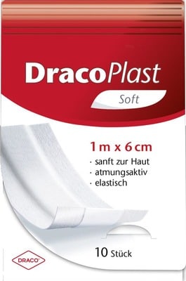 DRACOPLAST Soft Pflaster 6 cmx1 m