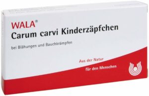 Carum Carvi Kinderzäpfchen Wala 10x1 G Kinder-Suppositorien