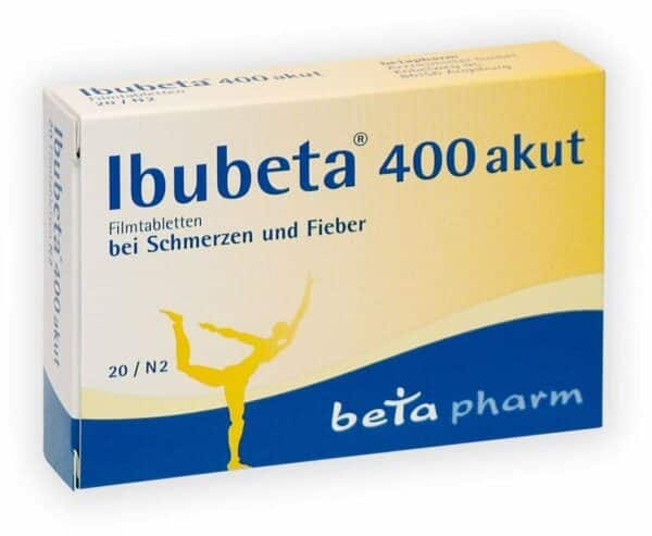 Ibubeta 400 akut 20 Filmtabletten