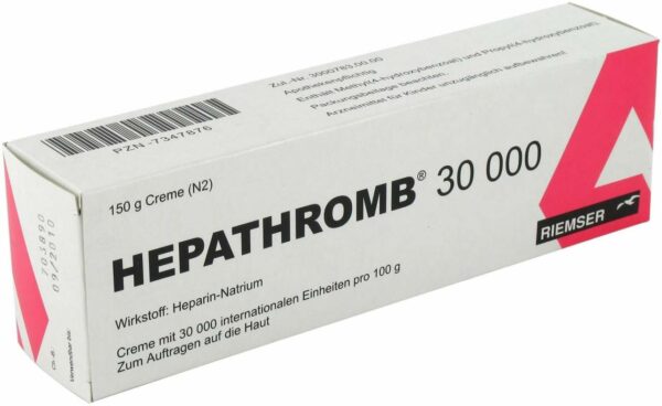 Hepathromb Creme 30.000 i.E. 150 g