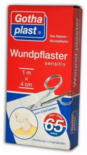 Gothaplast Sensitiv Wundpflaster 1 M X 4 cm