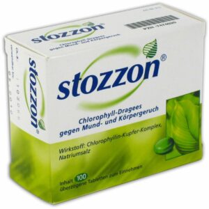 stozzon Chlorophyll 100 überzogene Tabletten