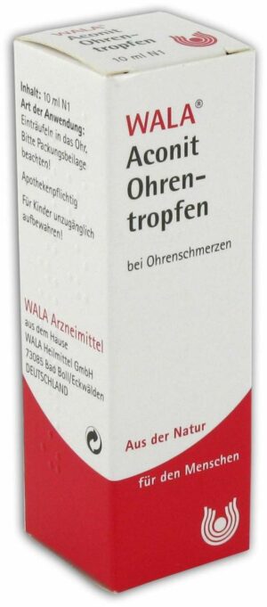 Wala Aconit 10 ml Ohrentropfen