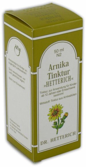 Arnikatinktur Hetterich 50 ml