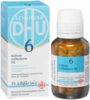 Biochemie DHU 6 Kalium sulfuricum D6 80 Tabletten