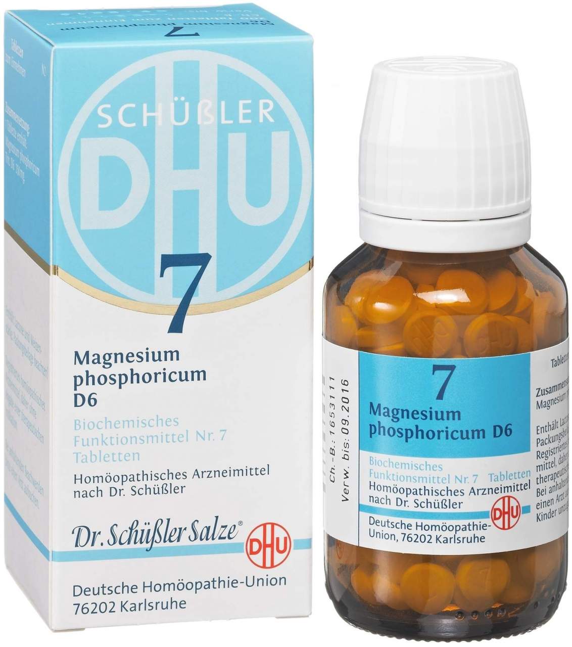 Biochemie DHU Nr. 7 Magnesium phosphoricum D6 80 Tabletten