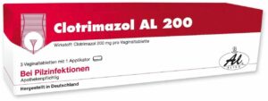 Clotrimazol AL 200  3 Vaginaltabletten