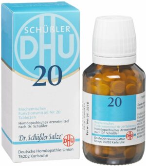 Biochemie DHU 20 Kalium aluminium sulfuricum D6 80 Tabletten