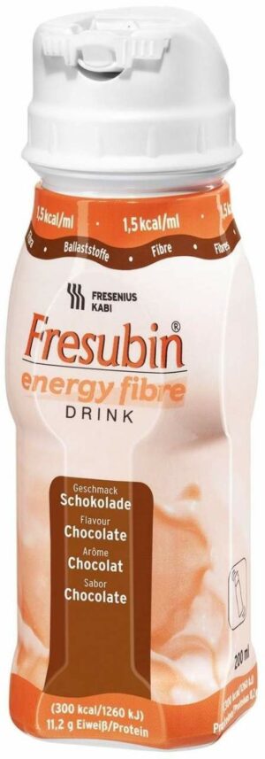 Fresubin Energy Fibre Drink Schokolade 4 X 200 ml