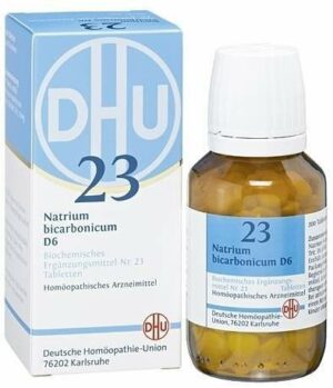 Biochemie DHU 23 Natrium bicarbonicum D6 80 Tabletten