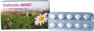 Cetirizin ADGC Antiallergikum 100 Filmtabletten