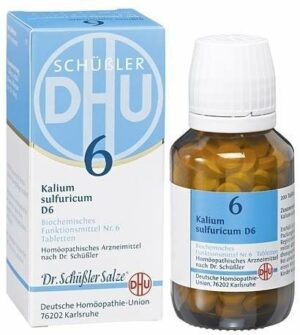 Biochemie Dhu 6 Kalium Sulfuricum D6 420 Tabletten