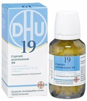 Biochemie Dhu 19 Cuprum Arsenicosum D6 420 Tabletten
