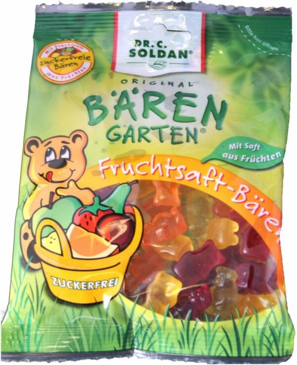 Soldan Bären Zuckerfrei 150 G Bonbons