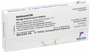 Antimonit D 6 Weleda 8 Ampullen