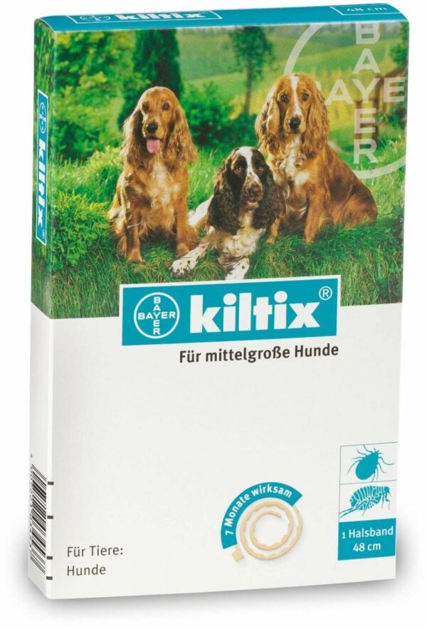 Kiltix für mittelgroße Hunde 1 Halsband