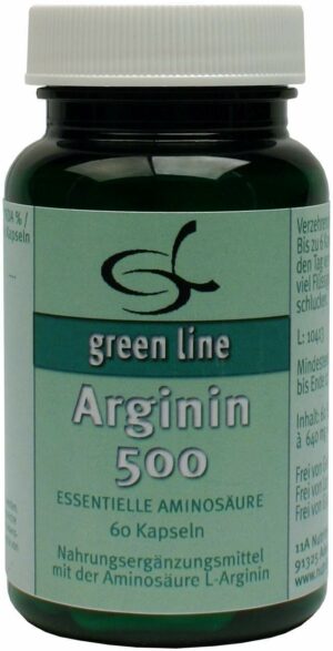 Arginin 500 60 Kapseln