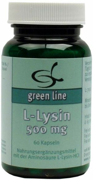 L Lysin 500 mg 60 Kapseln