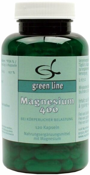 Magnesium 400 Kapseln 120 Kapseln