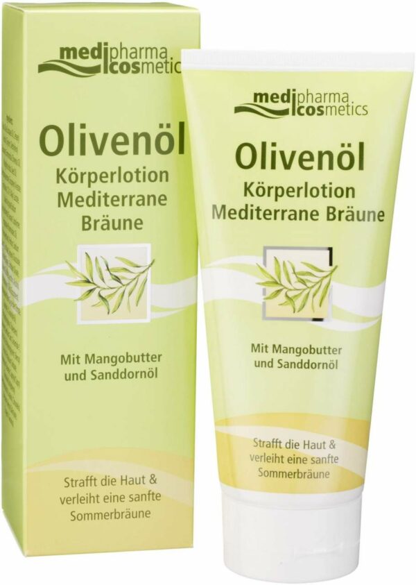 Olivenöl 200 ml Körperlotion mediterrane Bräune