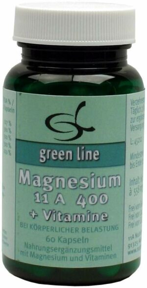 Magnesium 11 A 400 + Vitamine Kapseln 60 Kapseln