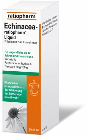 Echinacea Ratiopharm Liquid 50 ml