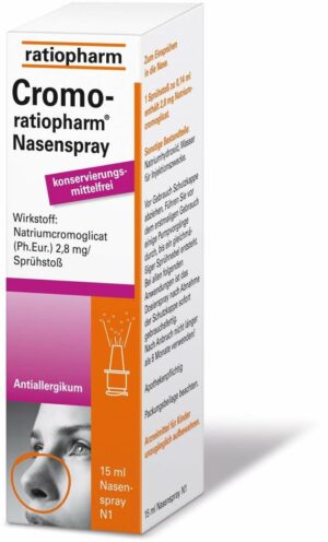 Cromo-ratiopharm 15 ml Nasenspray