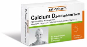 Calcium D3 Ratiopharm Forte 20 Brausetabletten