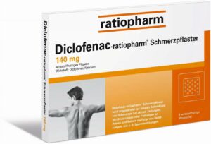 Diclofenac-Ratiopharm Schmerzpflaster 140 mg Pro G 5 Stück