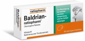 Baldrian-ratiopharm 30  Überzogene Tabletten