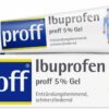 Ibuprofen Proff 5% Gel 50 G