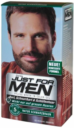 Just For Men Brush in Color Gel Schwarzbraun 28