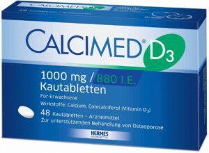 Calcimed D3 1000 mg 880 I.E. 48 Kautabletten