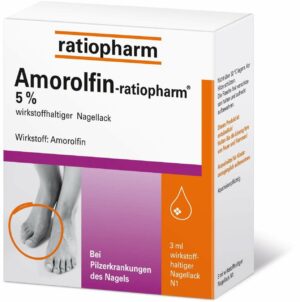 Amorolfin-ratiopharm 5% 3 ml Lösung