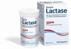 Lactase 3300 Fcc 200 mg 100 Kapseln