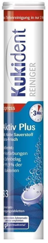 Kukident Aktiv Plus Tabs 33 Stück