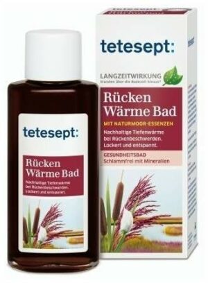 Tetesept Rücken Wärme Bad 125 ml