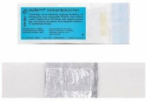 Aluderm Kinder Verbandpackung Klein 2 M X 4 cm 1 Verband