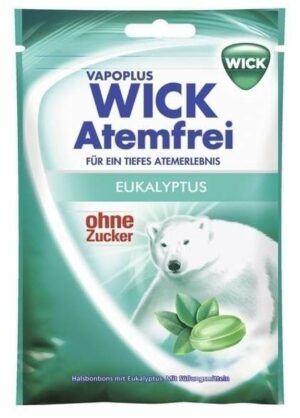 Wick Atemfrei Halsbonbons Eukalyptus Ohne Zucker