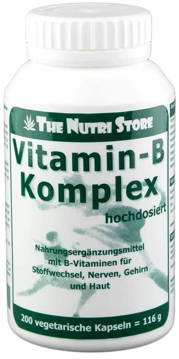 Vitamin B Komplex Hochdosiert 200 Kapseln