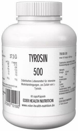 Tyrosin 500 60 Kapseln