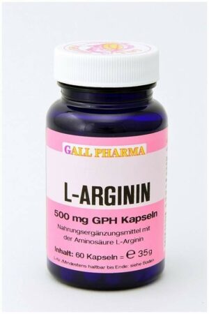 L-Arginin 500 mg Gph 60 Kapseln