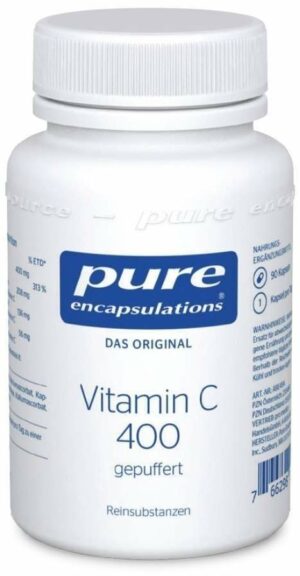 Pure Encapsulations Vitamin C 400 Gepuffert 90 Kapseln