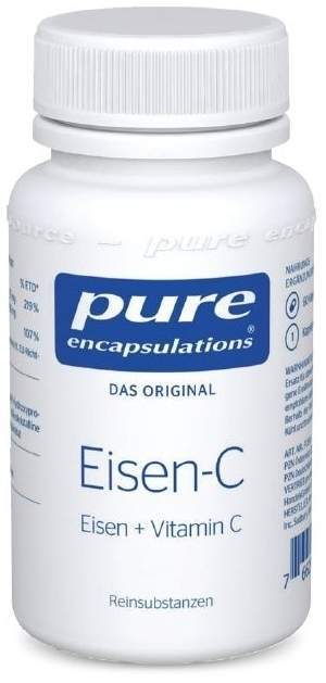 Pure Encapsulations Eisen C 60 Kapseln