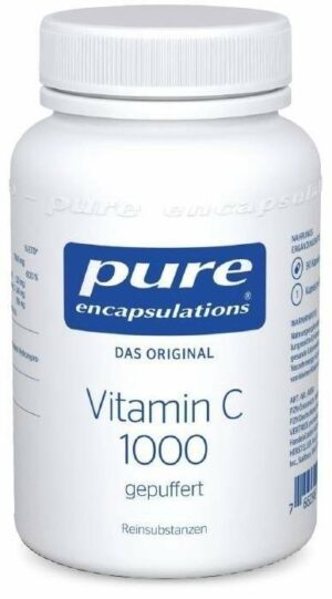 Pure Encapsulations Vitamin C 1000 Gepuffert 90 Kapseln