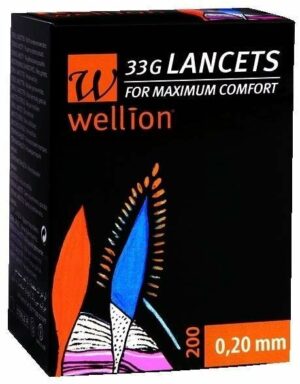 Wellion Lancets 33 G 200 Lanzetten