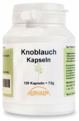 Knoblauch Kapseln 120 Stück