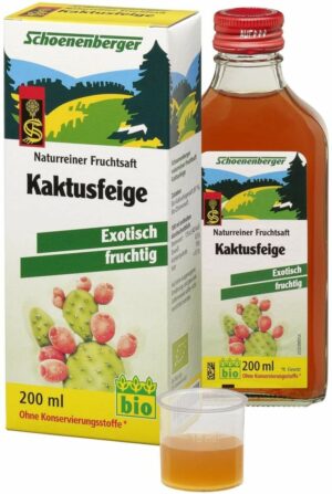 Kaktusfeige Saft Bio Schönenberger