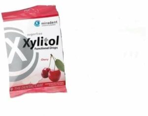 Miradent Xylitol Drops Zuckerfrei Cherry 60 G